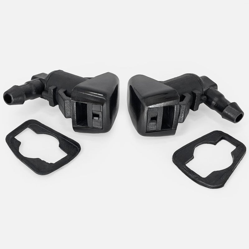 Click&Fit Windshield Washer Jet Nozzles compatible with Ford Edge 2007-2011, F-250 F-350 F-450, Lincoln MKX – Wiper water spayers replaces 7C3Z17603A, Elevated 2-pcs set - Image 5